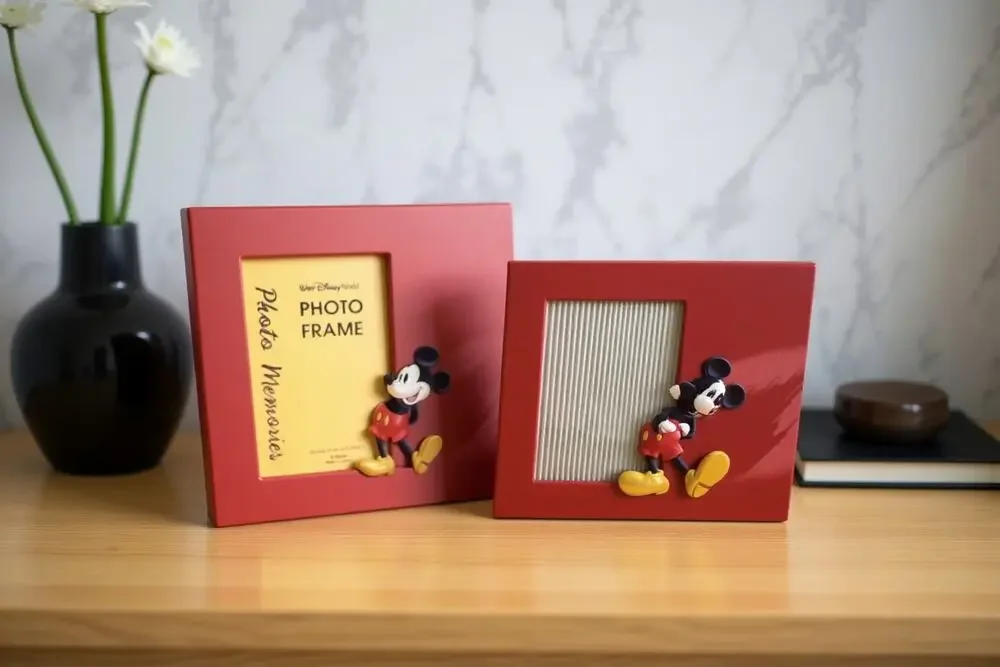 Walt Disney World Mickey Mouse Picture Frame 4x6 lot of 2